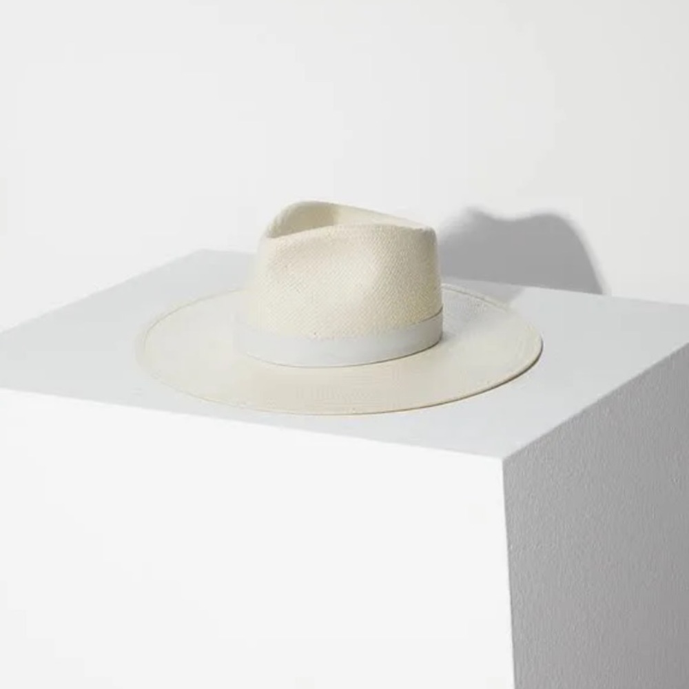 NWT Zoe bleach Fedora Hat Janessa Leone